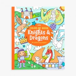 Ooly Kids Crafts & Activities Knights And Dragons Coloring Book