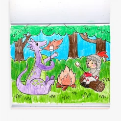 Ooly Kids Crafts & Activities Knights And Dragons Coloring Book