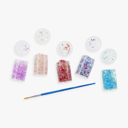 Ooly Kids Crafts & Activities Mini Dots Pixie Paste Glitter Glue Set With Brush 3 Ooly Kids Crafts & Activities Mini Dots Pixie Paste Glitter Glue Set With Brush