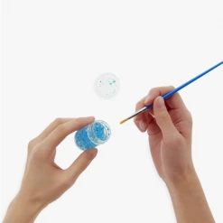 Ooly Kids Crafts & Activities Mini Dots Pixie Paste Glitter Glue Set With Brush