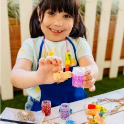 Ooly Kids Crafts & Activities Mini Dots Pixie Paste Glitter Glue Set With Brush 12 Ooly Kids Crafts & Activities Mini Dots Pixie Paste Glitter Glue Set With Brush