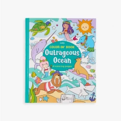 Ooly Kids Crafts & Activities Outrageous Ocean Coloring Book