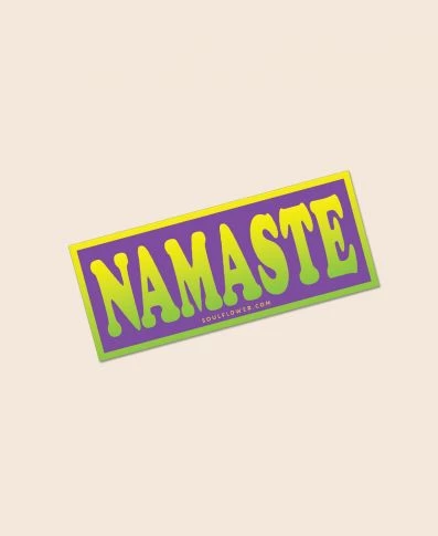 Soul Flower NAMASTE Mini Sticker 3 Soul Flower NAMASTE Mini Sticker