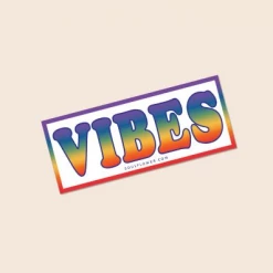 Soul Flower Rainbow VIBES Mini Sticker