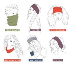 Soul Flower Paisley Butterfly Boho Headband