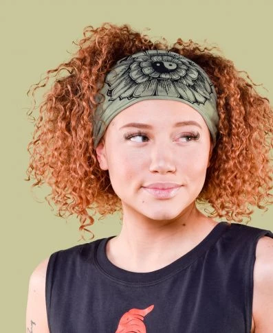 Soul Flower Yin Yang Flower Boho Headband 3 Soul Flower Yin Yang Flower Boho Headband