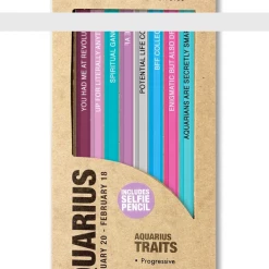 Whiskey River Soap Co Astrology Pencils Aquarius