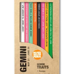 Whiskey River Soap Co Astrology Pencils Gemini