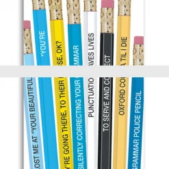 Whiskey River Soap Co Pencils For Grammar Police