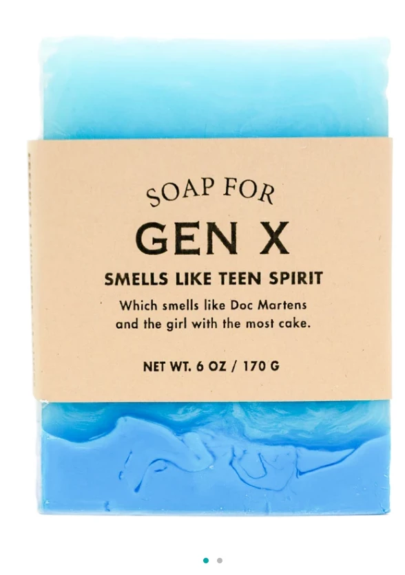 Whiskey River Soap Co Soap For Gen X ~ Smells Like Teen Spirit 3 Whiskey River Soap Co Soap For Gen X ~ Smells Like Teen Spirit