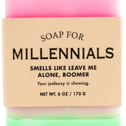 Whiskey River Soap Co Soap For Millennials ~ Smells Like Leave Me Alone, Boomer