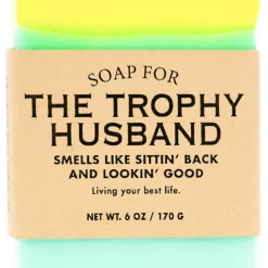 Whiskey River Soap Co Soap For The Trophy Husband ~ Smells Like Sittin' Back And Lookin' Good