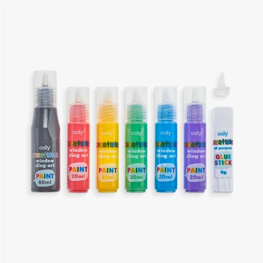 Ooly Creatibles DIY Window Cling Art Kit 6 Ooly Creatibles DIY Window Cling Art Kit