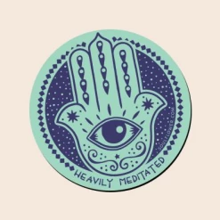 Soul Flower Heavily Meditated Mindful Magnet