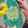 Soul Flower Bloom From Within Recycled Notebook