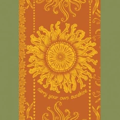 Soul Flower Carry Your Own Sunshine Recycled Notebook