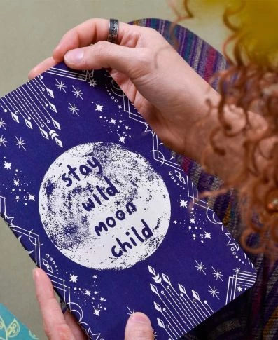 Soul Flower Stay Wild Moon Child Recycled Notebook 3 Soul Flower Stay Wild Moon Child Recycled Notebook