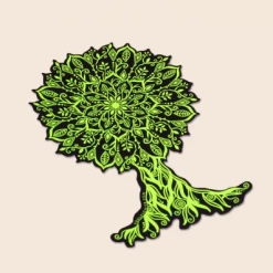 Soul Flower Mandala Tree Sticker
