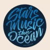 Soul Flower Stars, Music, The Ocean Sticker 2 Soul Flower Stars, Music, The Ocean Sticker