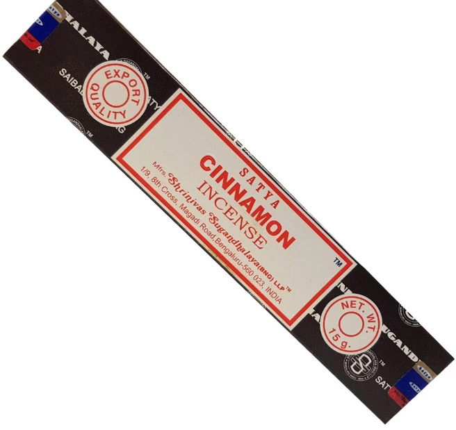 New Age Imports Incense & Accessories Satya Cinnamon Incense Sticks 15g Box 3 New Age Imports Incense & Accessories Satya Cinnamon Incense Sticks 15g Box