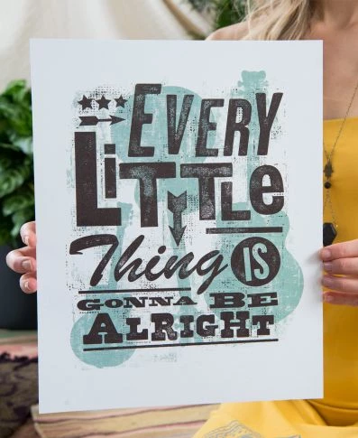 Every Little Thing Is Going To Be Alright Art Print By Soul Flower 3 Every Little Thing Is Going To Be Alright Art Print By Soul Flower