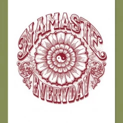 Namaste Everyday Art Print By Soul Flower