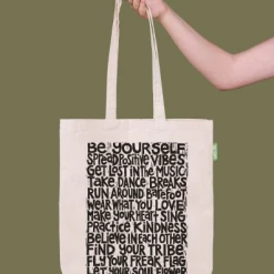 Soul Flower Manifesto Eco Tote Bag