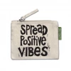 Soul Flower Manifesto Small Zipper Pouch