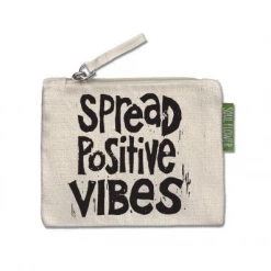 Soul Flower Manifesto Small Zipper Pouch