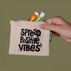 Soul Flower Manifesto Small Zipper Pouch