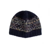 Ten Thousand Villages Stars & Snow Wool Hat Handcrafted In Nepal