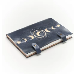 Matr Boomie Crescent Moon Phases Lunar Indukala Journal Handcrafted In India Global Fair Trade Gifts