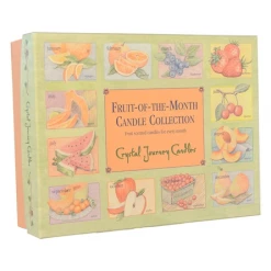 Crystal Journey Candles Gift Sets Fruit Of The Month Herbal Candle Gift Box