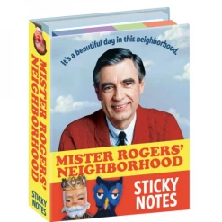 The Unemployed Philosophers Guild Mister Rogers Neighborhood Mister Rogers Sticky Notes Gift Set