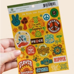 Soul Flower I'm With The Hippies Sticker Sheet
