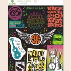 Soul Flower Music Is Life Sticker Sheet