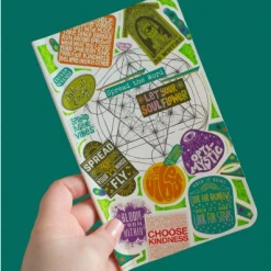 Soul Flower Spread The Word Kindness Inspiration Sticker Sheet