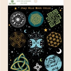 Soul Flower Stay Wild Moon Child Sticker Sheet