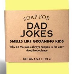 Whiskey River Soap Co Soap For Dad Jokes ~ Smells Like Groaning Kids