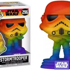 Funko Pop Vinyl Figurine Rainbow PRIDE Stormtrooper #296 - Star Wars Pop! Star Wars