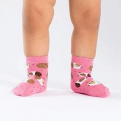 Sock It To Me Guinea Piggin' Around Toddler Crew Socks Socks! Socks! Socks!