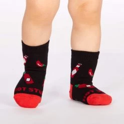 Sock It To Me Socks! Socks! Socks! Mild Sauce Toddler Crew Socks