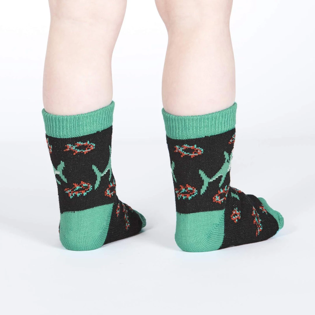 Sock It To Me Jawsome Toddler Crew Socks 4 Sock It To Me Jawsome Toddler Crew Socks