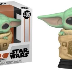 Funko Pop Vinyl Figurine Grogu The Child With Bag #405 - The Mandalorian Pop! Television