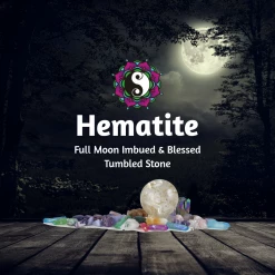 Dave & Shannon Joy Alchemy Collection Full Moon Blessed Hematite ~ A Joy Alchemy Gift