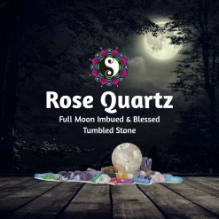 Dave & Shannon Full Moon Blessed Rose Quartz ~ A Joy Alchemy Gift Joy Alchemy Collection