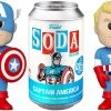 Funko Pop Vinyl SODA Captain America W/ Chase Chance (1:6) New Arrivals!