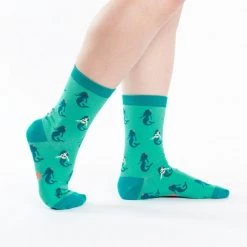 Sock It To Me Socks! Socks! Socks! Princess Of The Sea Mermaid Women's Crew Socks