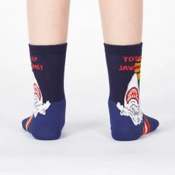 Sock It To Me Socks! Socks! Socks! Totally Jawsome! Youth Crew Socks