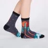 Sock It To Me Socks! Socks! Socks! Launch From Earth Youth Crew Socks